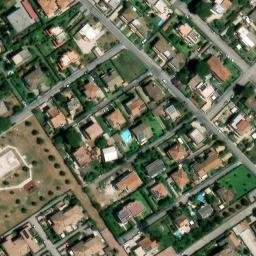Mappa satellitare VIALE DEI PITOSFORI, Anzio