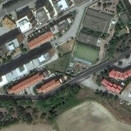 Mappa satellitare VIA ANTONIO DE CURTIS, Lucera