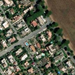 Mappa satellitare VIALE DEL TRIDENTE, Anzio