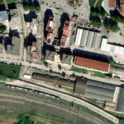 Mappa satellitare VIA RAPIDO, Cassino