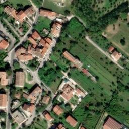Mappa satellitare VIA VAIOLI, Cervaro