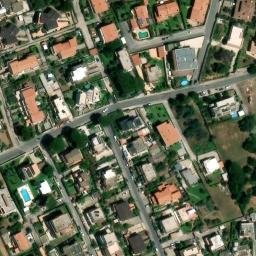 Mappa satellitare VIA DELLE CIPREE, Anzio