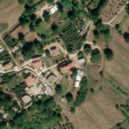 Mappa satellitare CASE SPARSE VALLE FORCINA, Lenola