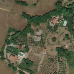 Mappa satellitare CONTRADA PORCIGNANO, Itri
