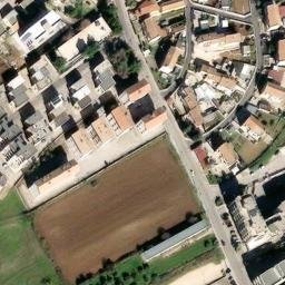 Mappa satellitare VIALE ANIENE, Corato