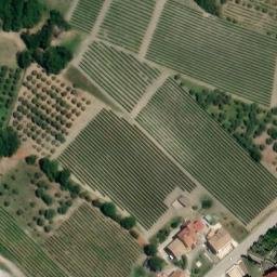 Mappa satellitare CONTRADA CRETE, Lapio