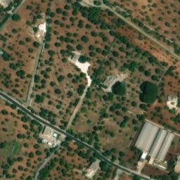 Mappa satellitare STRADA COMUNALE MONTEROSSO, Putignano