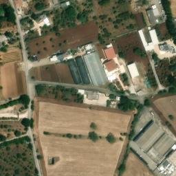 Mappa satellitare STRADA COMUNALE LE MONACHE, Putignano