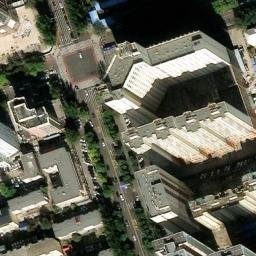 大学西路街道卫星地图