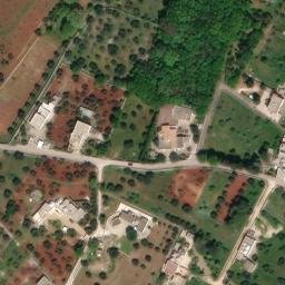 Mappa satellitare CONTRADA LAMACESARE, Cisternino