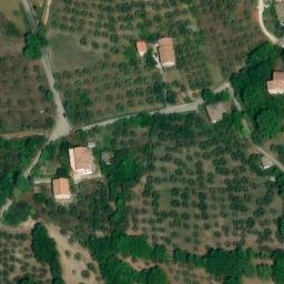 Mappa satellitare CONTRADA SERRONE, Valva