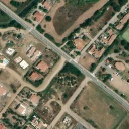 Mappa satellitare VIA MOLISE, Budoni