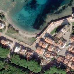 Mappa satellitare PIAZZA CENTRALE, Siniscola