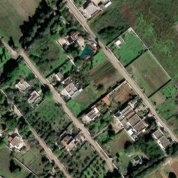 Mappa satellitare VIA DELLE CAMPANULE, Lecce