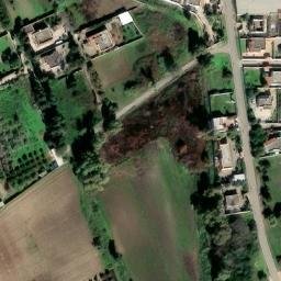 Mappa satellitare VIA DEI MIRTILLI, Lecce