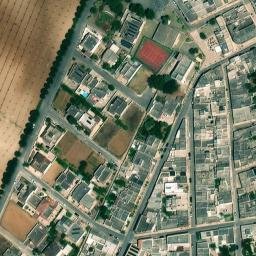 Mappa satellitare VIA DANTE, Guagnano