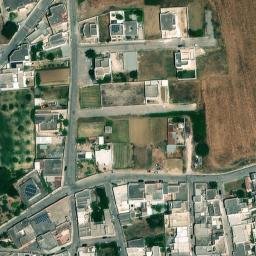 Mappa satellitare VIA PERUGIA, Guagnano