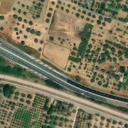 Mappa satellitare STRADA STAT.LE BASENTANA, Bernalda