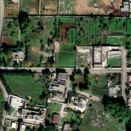 Mappa satellitare VIA TANARO, Lecce