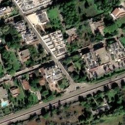 Mappa satellitare VIA ORVIETO, Lecce