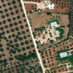 Mappa satellitare CONTRADA PETROSE, Sava