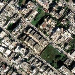 Mappa satellitare VIA ALBERTO MORAVIA, Lecce