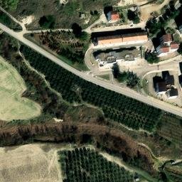 Mappa satellitare VIA VENTICINQUE APRILE, Craco