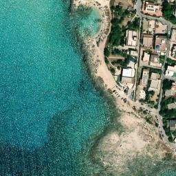 Mappa satellitare VIALE DELL` AURORA, Pulsano