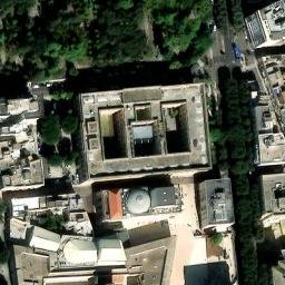 Mappa satellitare PIAZZETTA BRIZIO DE SANTIS, Lecce