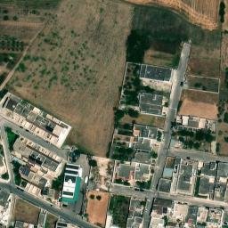 Mappa satellitare VIA DELLA PACE, Carmiano