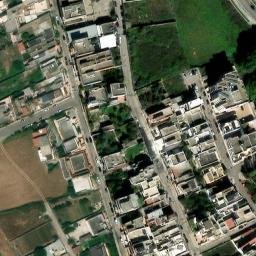 Mappa satellitare VIA DEI BIANCHI PITTORI, Lecce