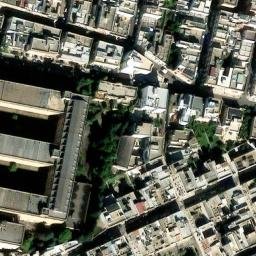 Mappa satellitare VIA DALMAZIO BIRAGO, Lecce
