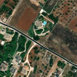 Mappa satellitare STRADA NUMERATA 43, Carmiano