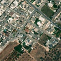 Mappa satellitare VIA MONTERONI, Carmiano