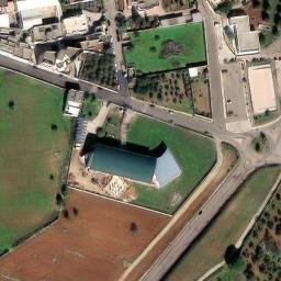 Mappa satellitare VIA RAFFAELLO SANZIO, Lizzanello