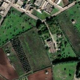 Mappa satellitare VIA DEI MESSAPI, Vernole