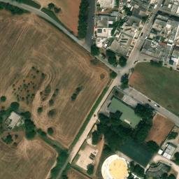 Mappa satellitare VIA UGO FOSCOLO, Lequile