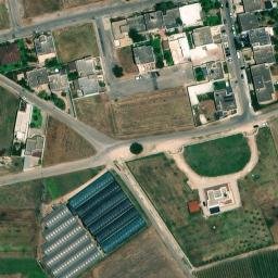 Mappa satellitare VIA DEI TULIPANI, Leverano