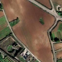 Mappa satellitare STRADA COMUNALE TRAGLIA, Martano