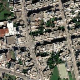 Mappa satellitare VIA FRATELLI CERVI, Martano