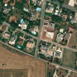 Mappa satellitare VIA DEI CEDRI, Galatina