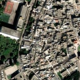 Mappa satellitare PIAZZA CASTELLO, Corigliano d'Otranto