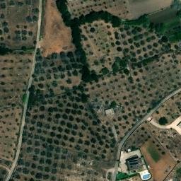 Mappa satellitare VIA VICINALE PALUDELLE, Giurdignano