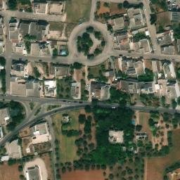 Mappa satellitare VIA DEI TIGLI, Aradeo