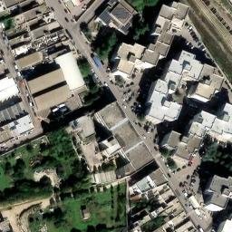 Mappa satellitare VIA PIEMONTE, Maglie