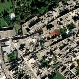 Mappa satellitare PIAZZETTA ROSETTA PALMA, Maglie