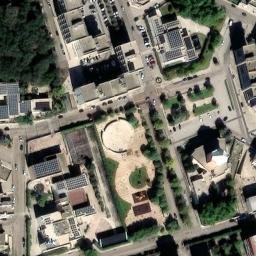 Mappa satellitare PIAZZA VITTORIO BACHELET, Maglie