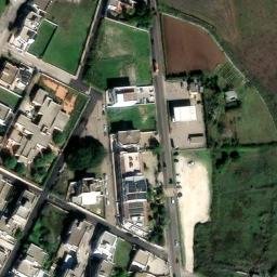 Mappa satellitare VIA EUGENIO RUBICHI, Poggiardo