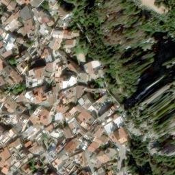 Mappa satellitare PIAZZA LIBERTA`, Baunei