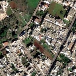 Mappa satellitare VIA BARI, Andrano